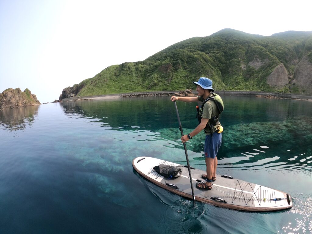 【北海道第一号、アドベンチャートラベルSUPガイド】